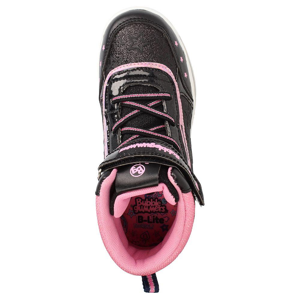 ZAPATILLA NIÑA BUBBLEGUMMERS SATURNO NEGRO 34-38-5