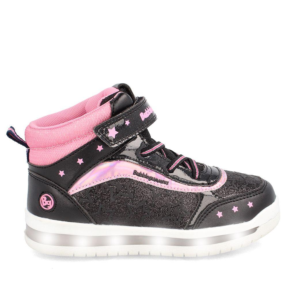 ZAPATILLA NIÑA BUBBLEGUMMERS SATURNO NEGRO 34-38-7