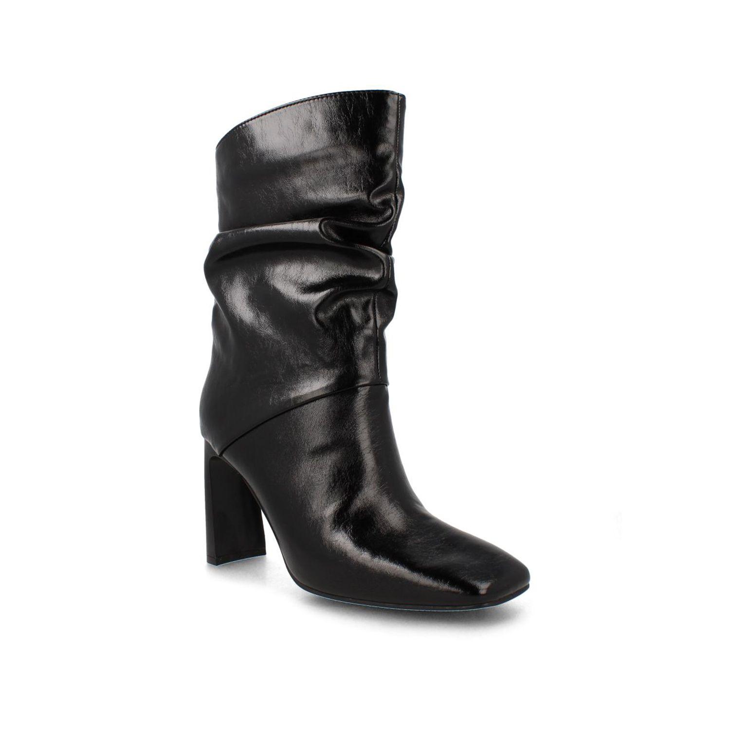 Botín Mujer Bata Noxy Negro-1