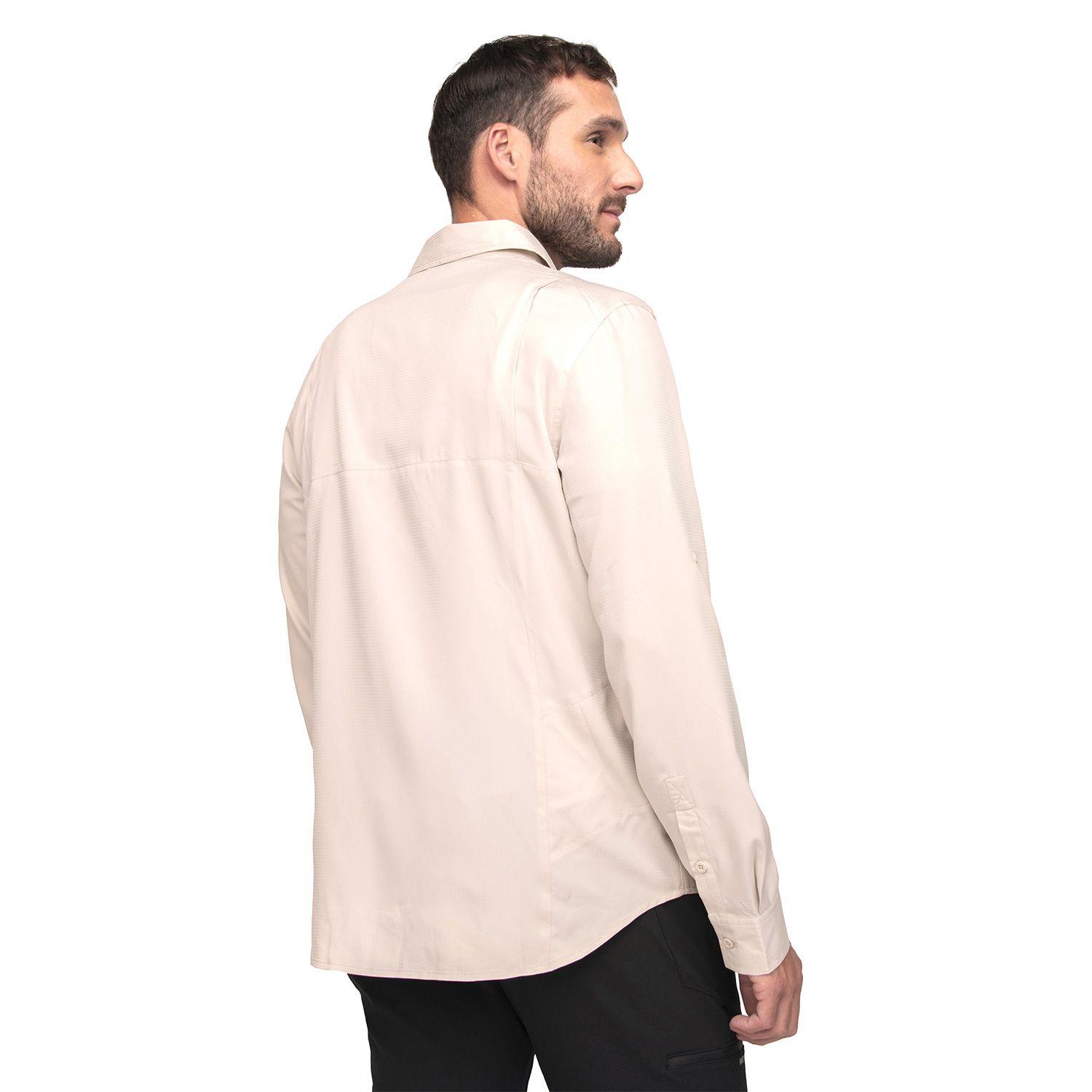 Camisa Hombre Weinbrenner Bund Café Claro-1