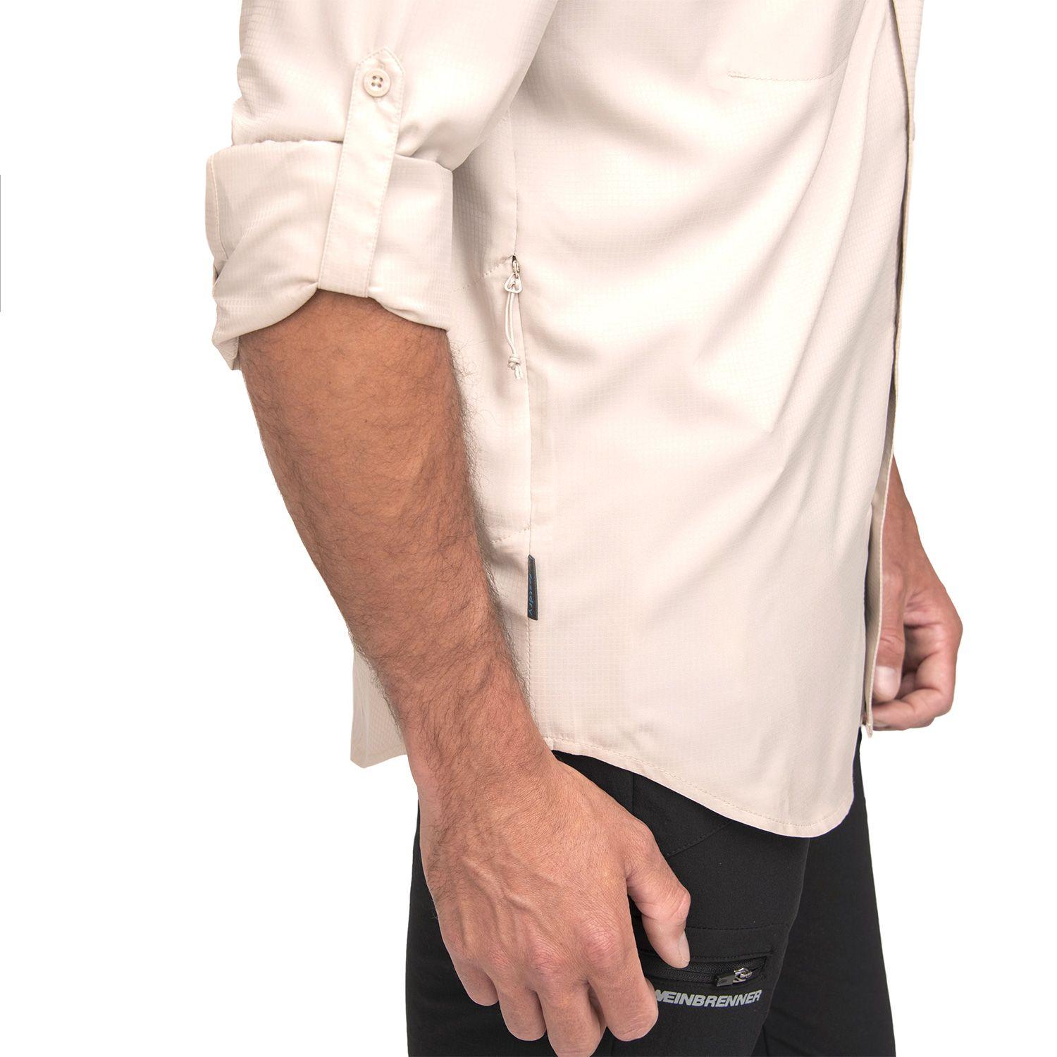 Camisa Hombre Weinbrenner Bund Café Claro-2