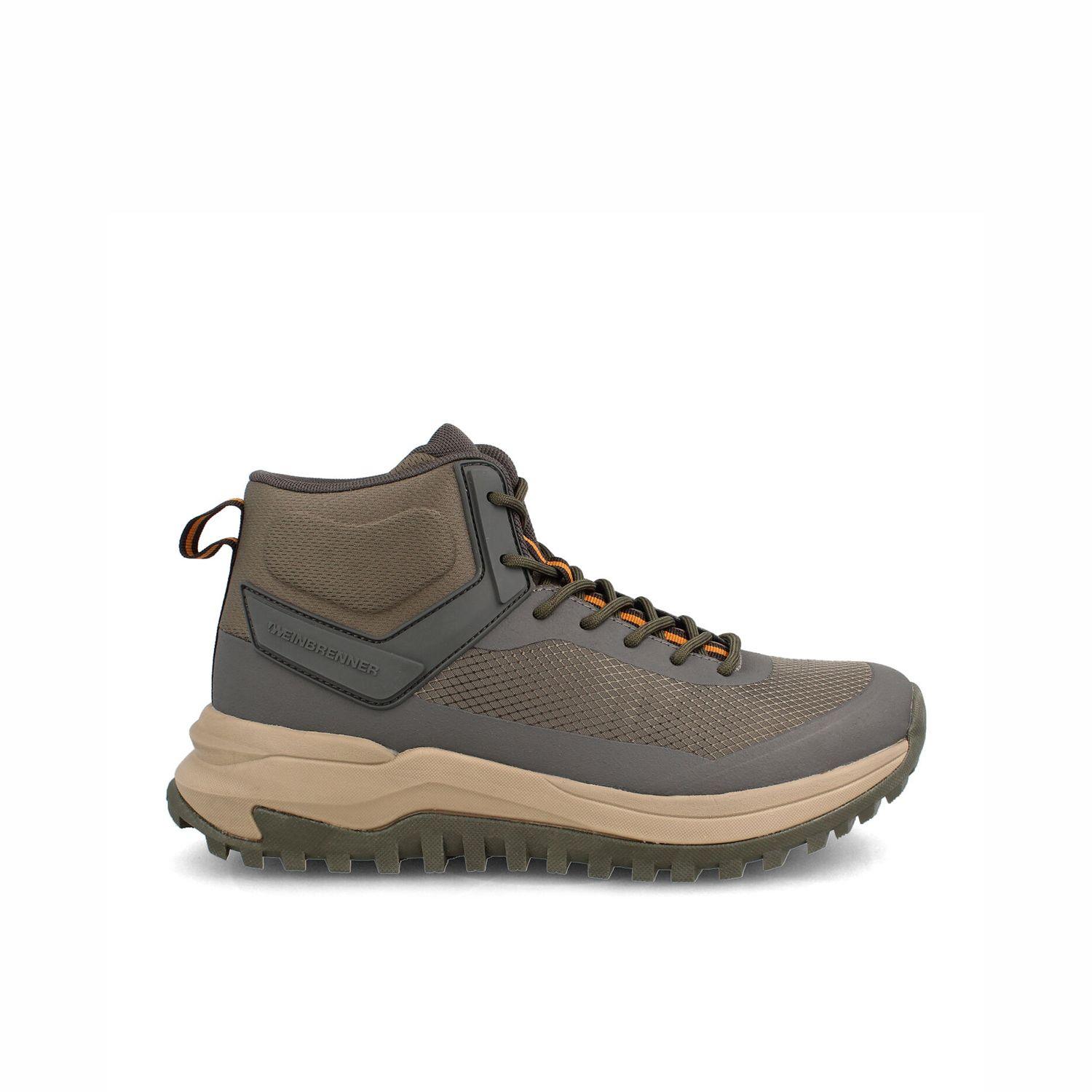 Botín Outdoor Hombre Weinbrenner Vanguard Tempest Gris-0