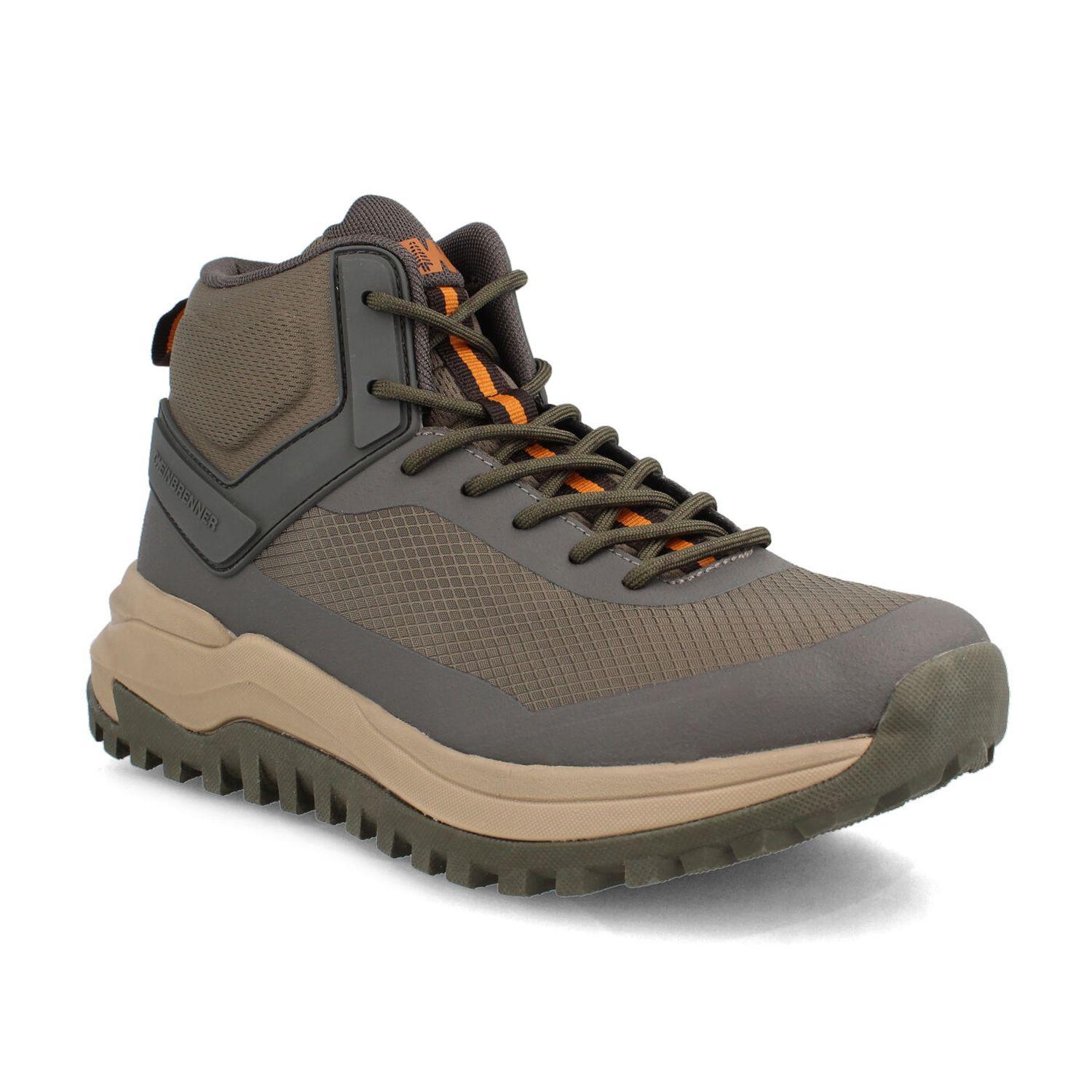 Botín Outdoor Hombre Weinbrenner Vanguard Tempest Gris-1