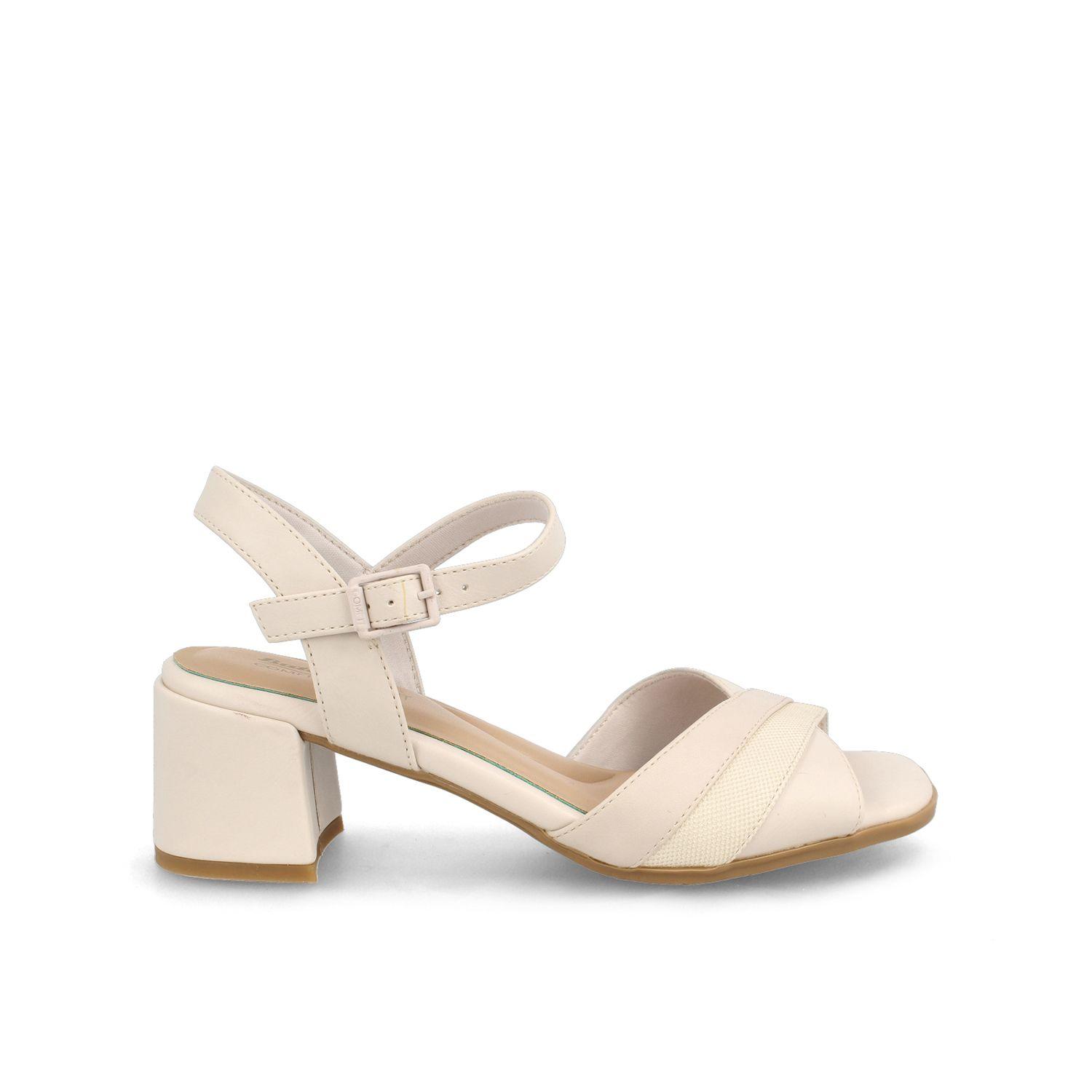 Sandalia Mujer Bata Federica Blanco-0