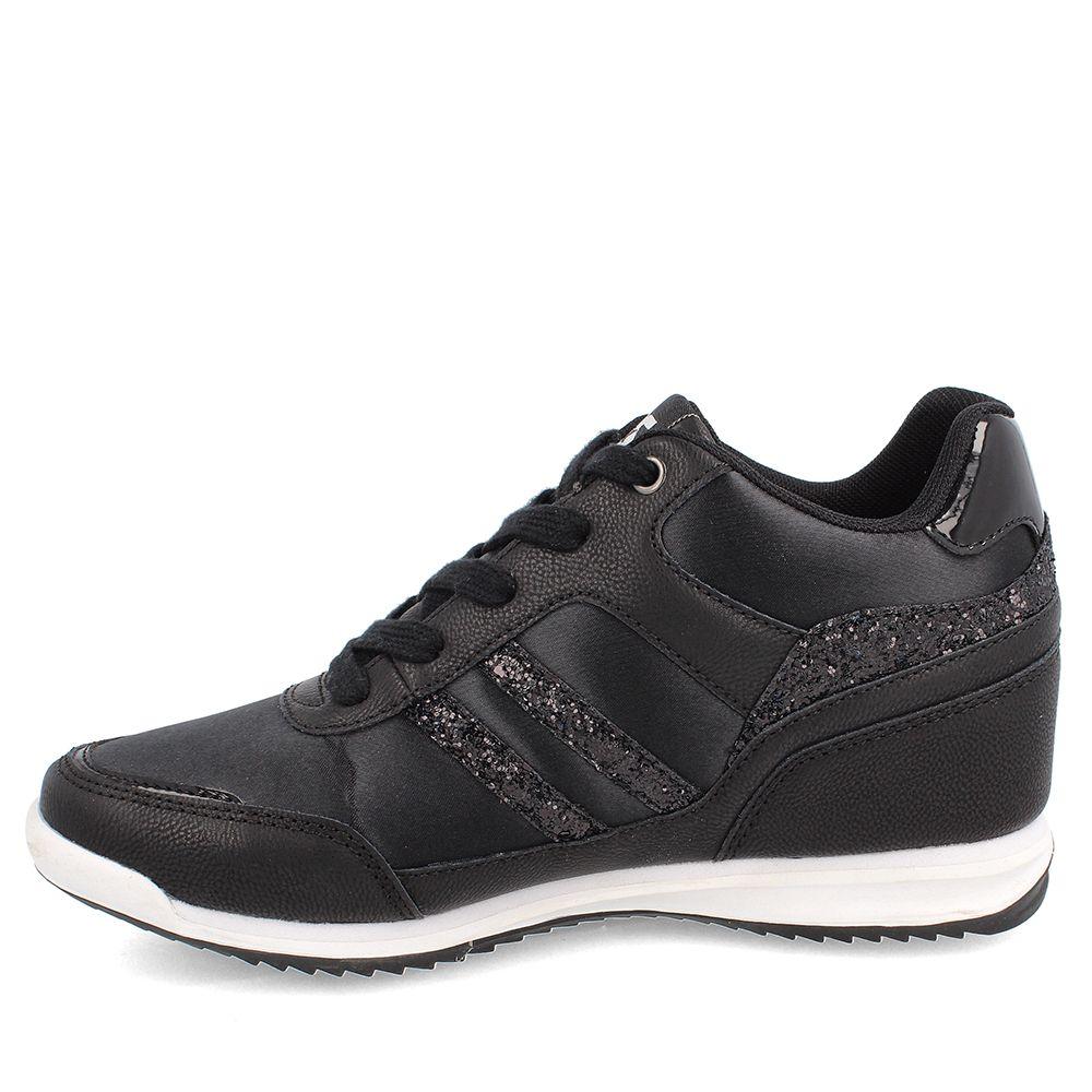 ZAPATILLA PLATAFORMA MUJER NORTH STAR HIGH PETRONAS NEGRO-1