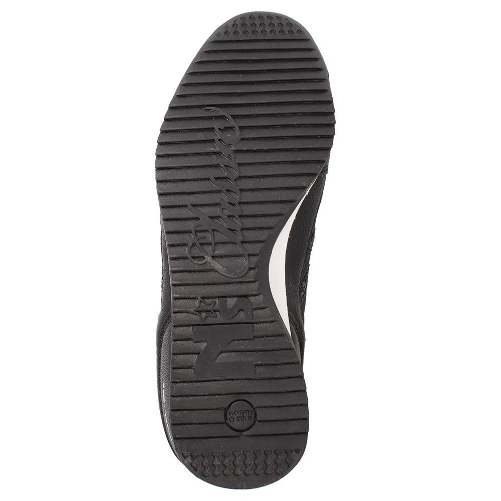 ZAPATILLA PLATAFORMA MUJER NORTH STAR HIGH PETRONAS NEGRO-6