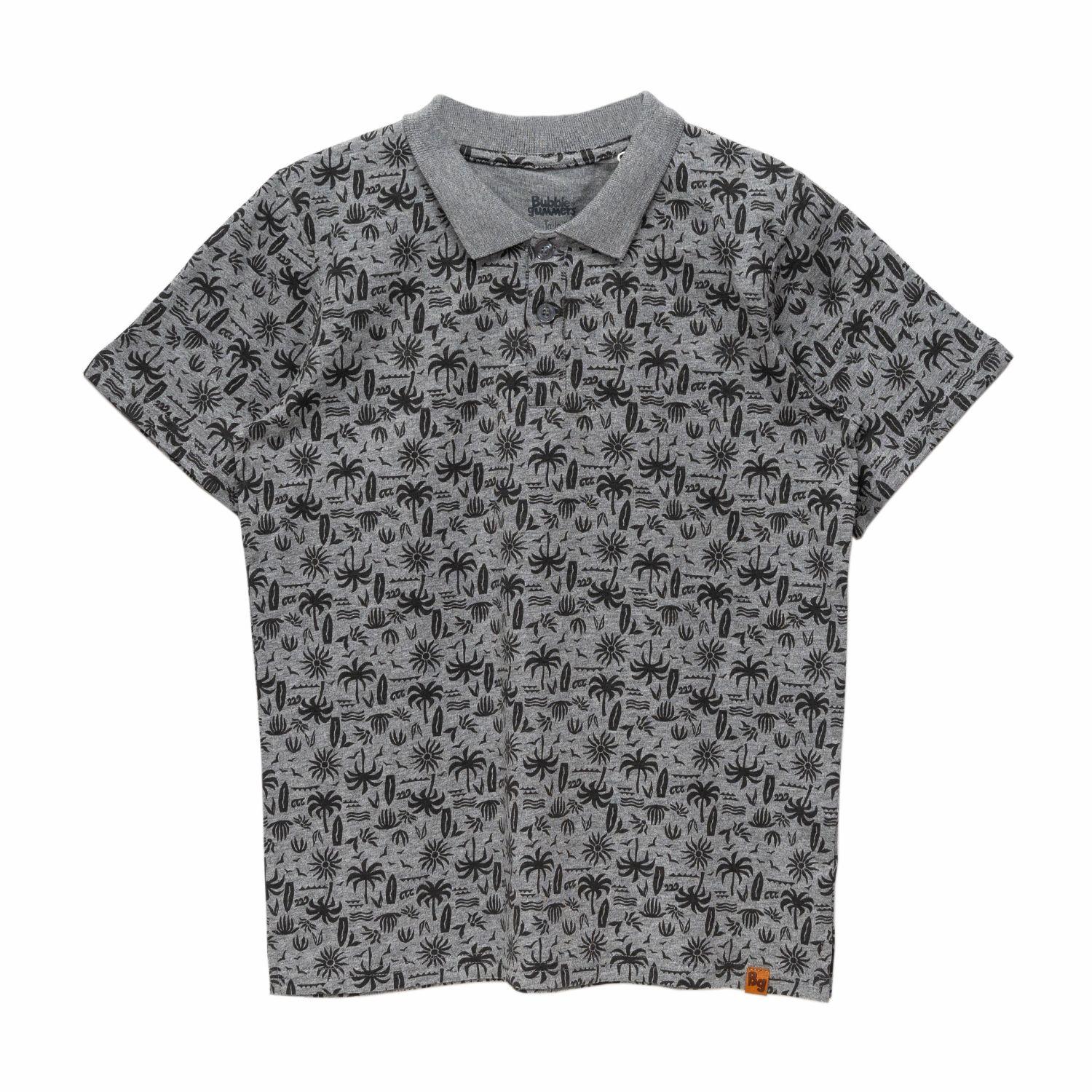 Polera Niño Bubblegummers Condell Gris-0