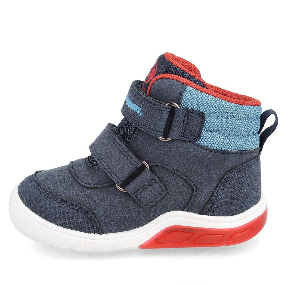 BOTÍN NIÑO BUBBLEGUMMERS TOKIO AZUL-ROJO 22-25-4