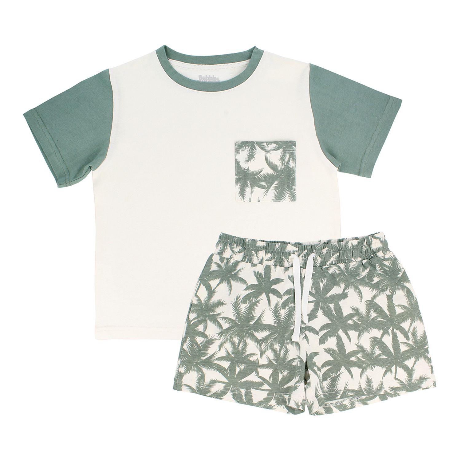 Pijama Niño Bubblegummers Beach Coral Teens-0