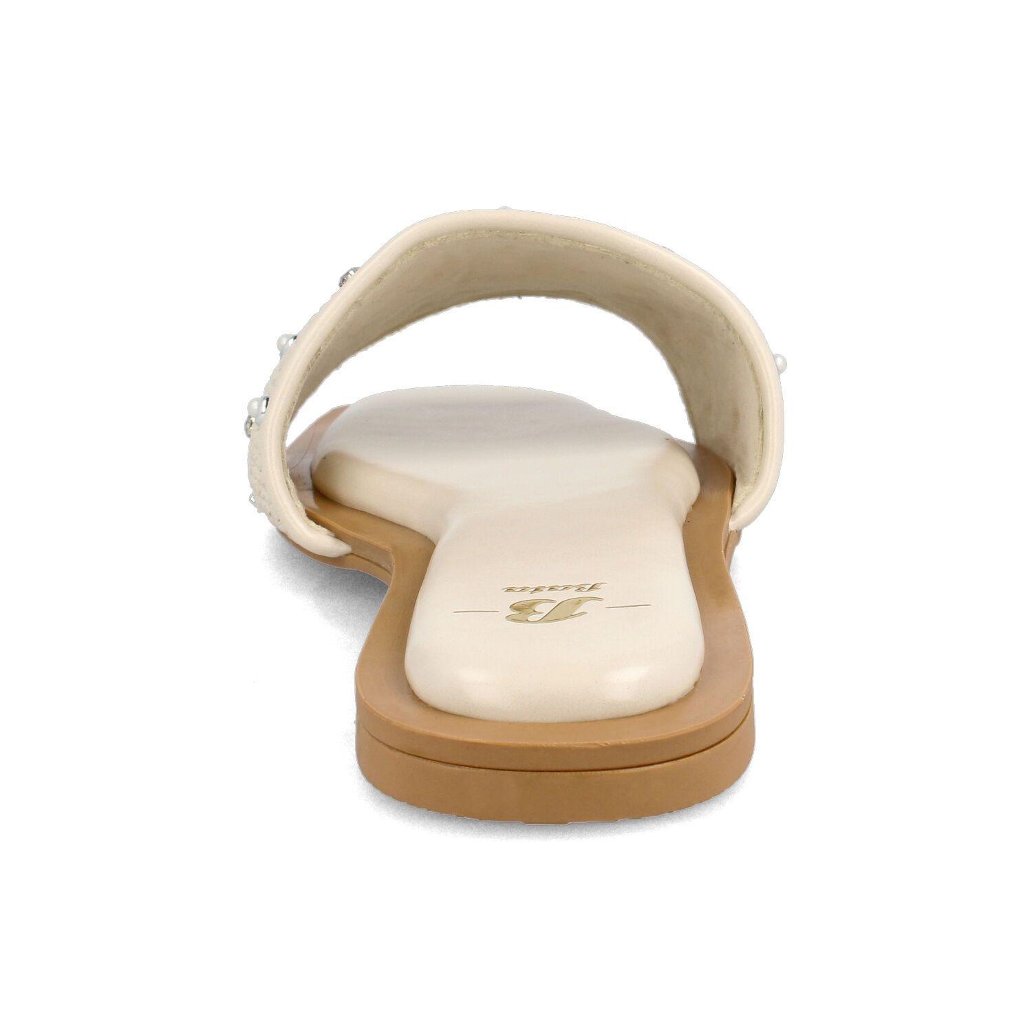 Sandalia Mujer Bata Baal Blanco-2