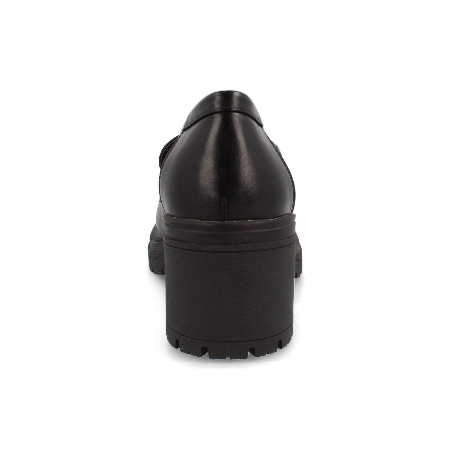 Mocasin Mujer Bata Comfit Patty Negro-2