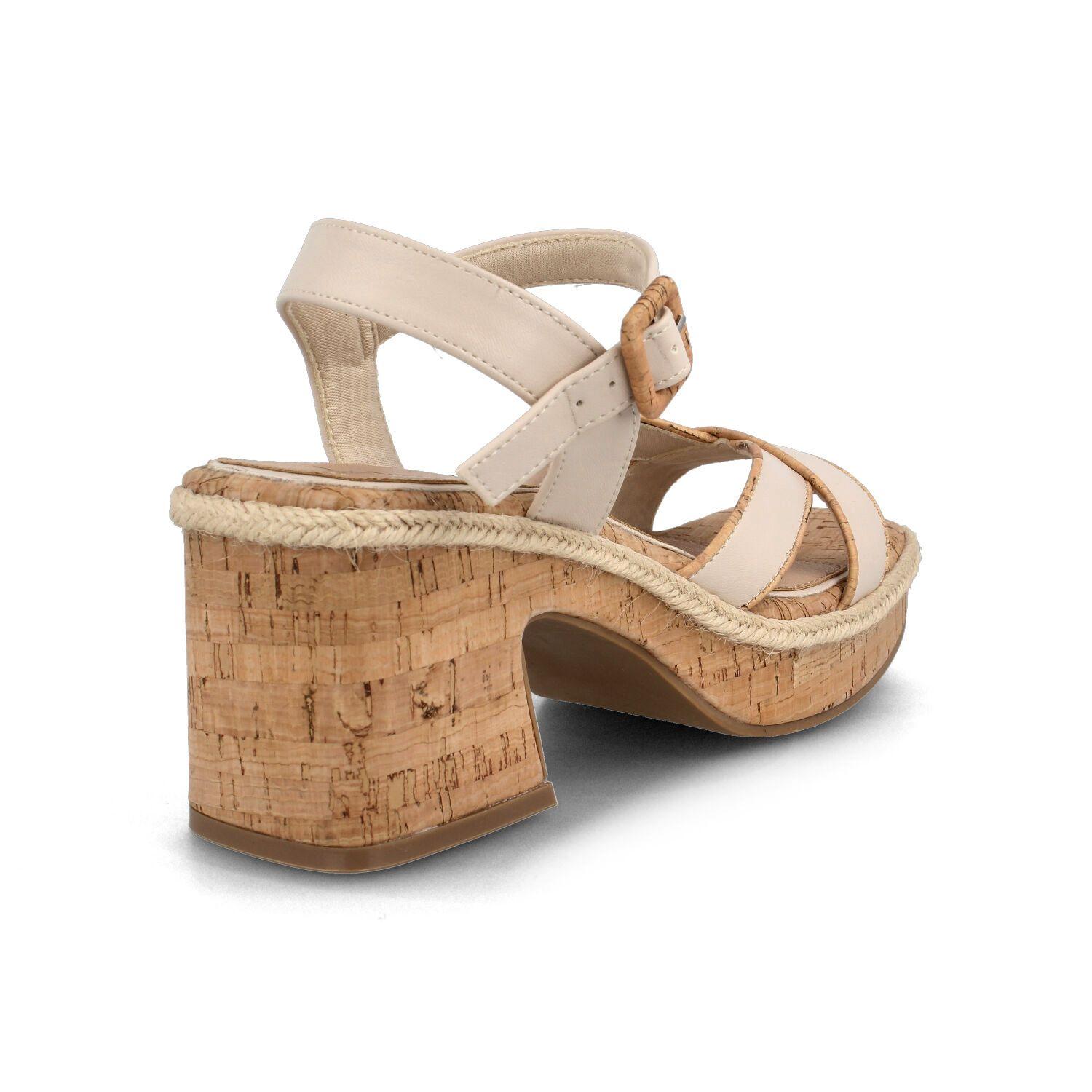 Sandalia Mujer Bata Fonk Blanco I-2