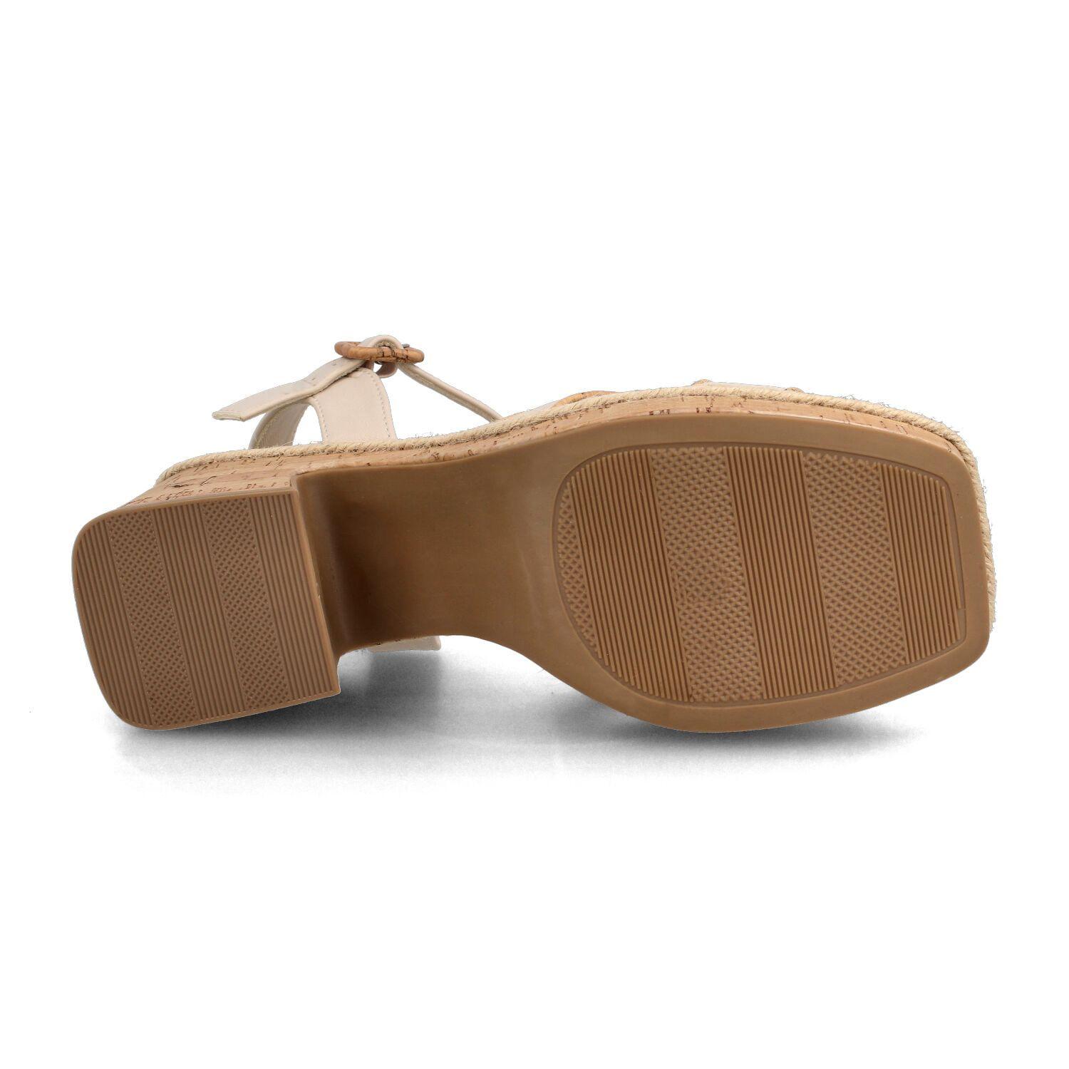 Sandalia Mujer Bata Fonk Blanco I-4