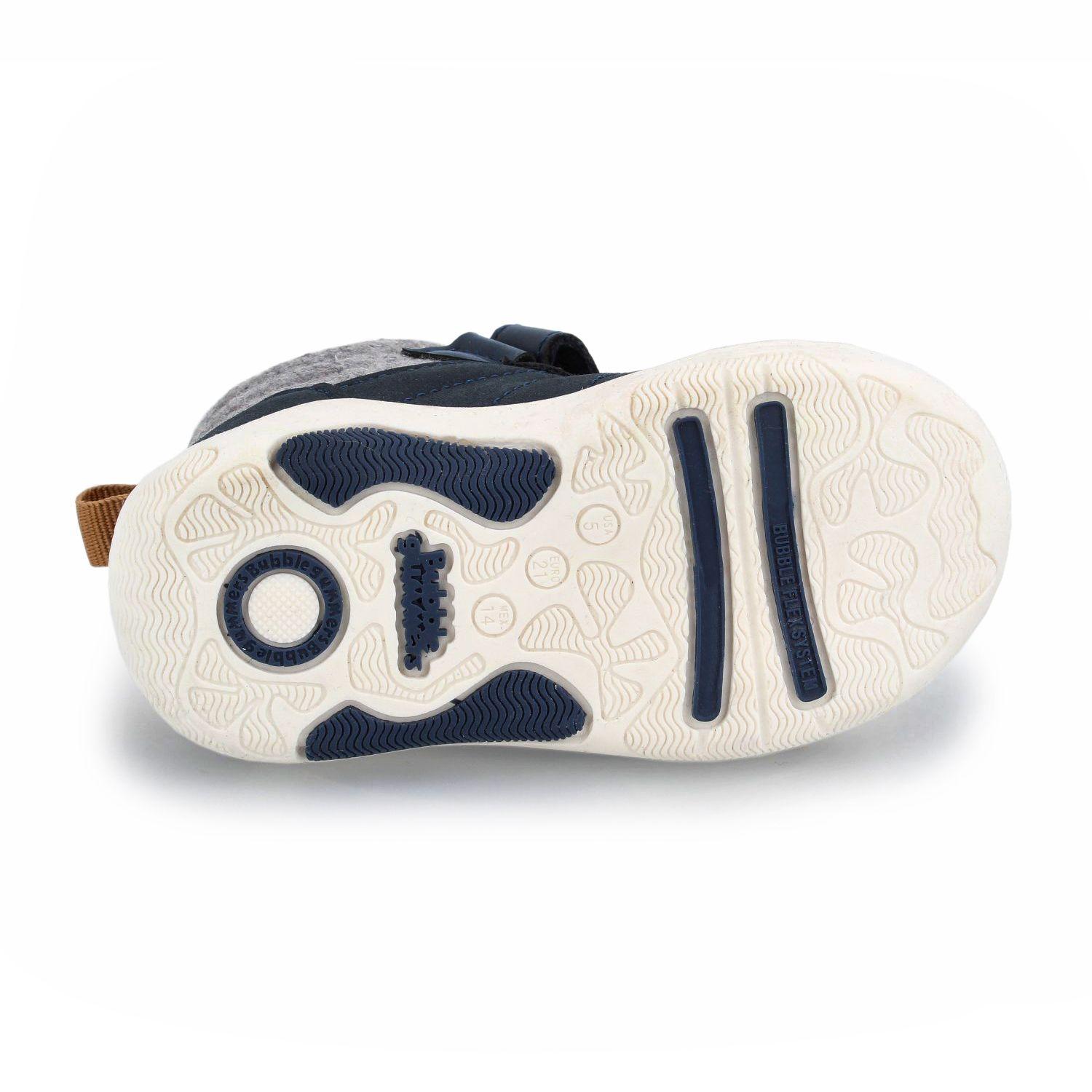 Botín Niño Bubblegummers Sam Azul-4