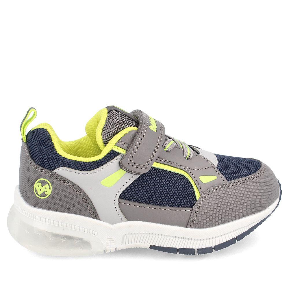 ZAPATILLA NIÑO BUBBLEGUMMERS OCEAN GRIS 26-29-4