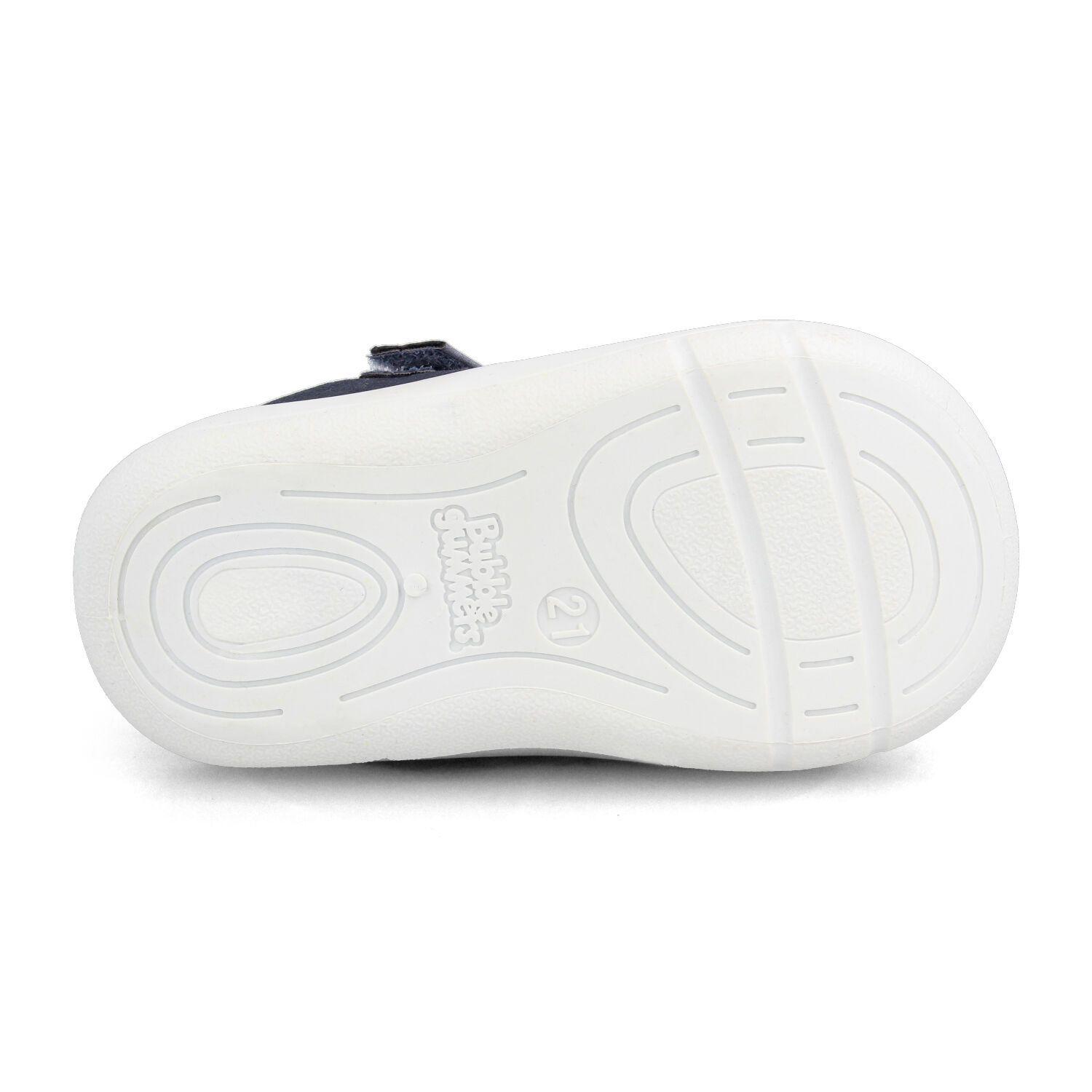 Sandalia  Niño Bubblegummers Clove Azul Marino - Naranjo-4