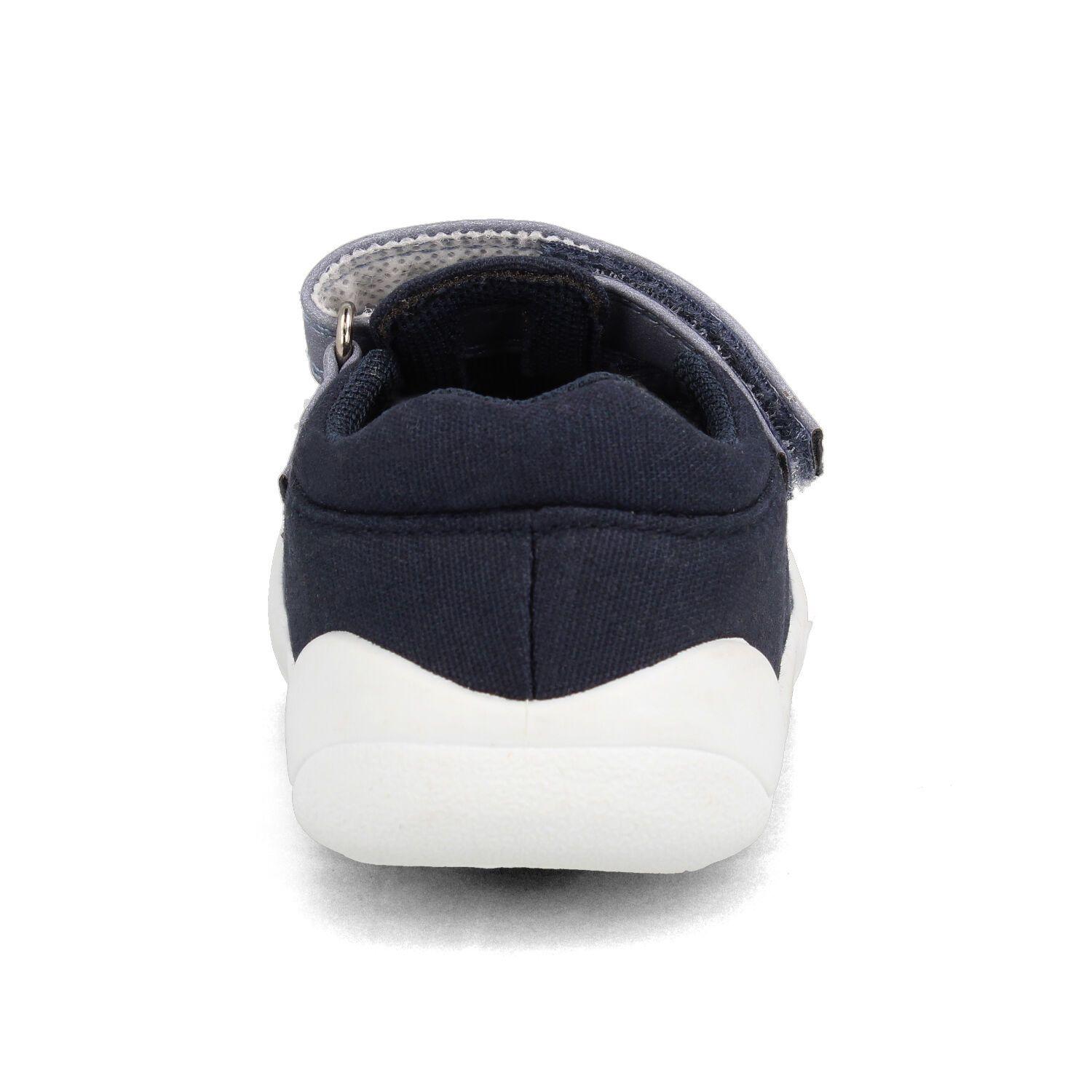 Sandalia  Niño Bubblegummers Clove Azul Marino - Naranjo-2