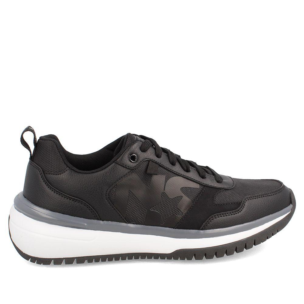 Zapatilla Hombre North Star Retro Rave Negro-4