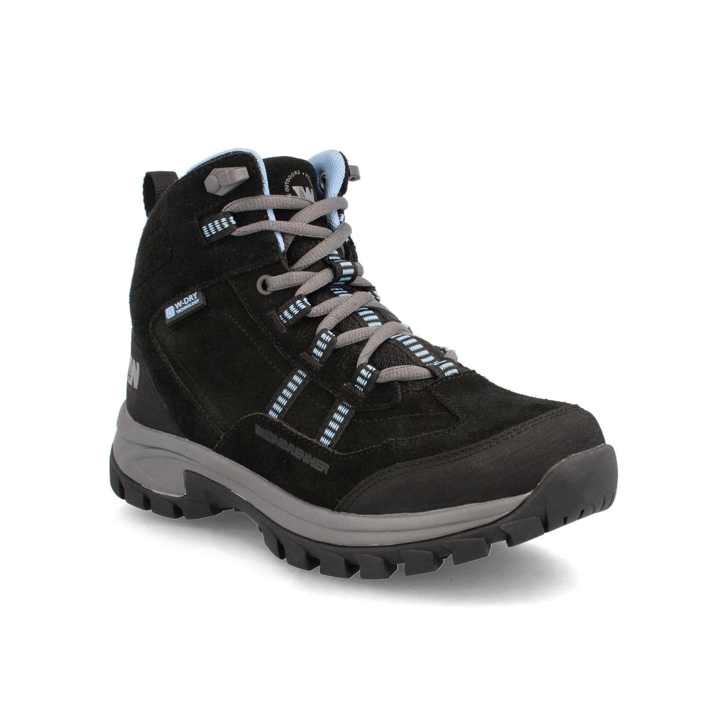 Botín Mujer Weinbrenner Battuta Blanc Hi Negro-1