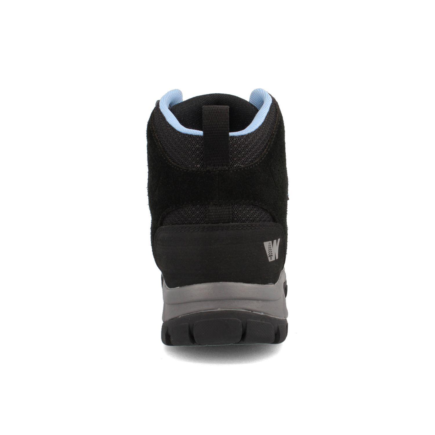 Botín Mujer Weinbrenner Battuta Blanc Hi Negro-2