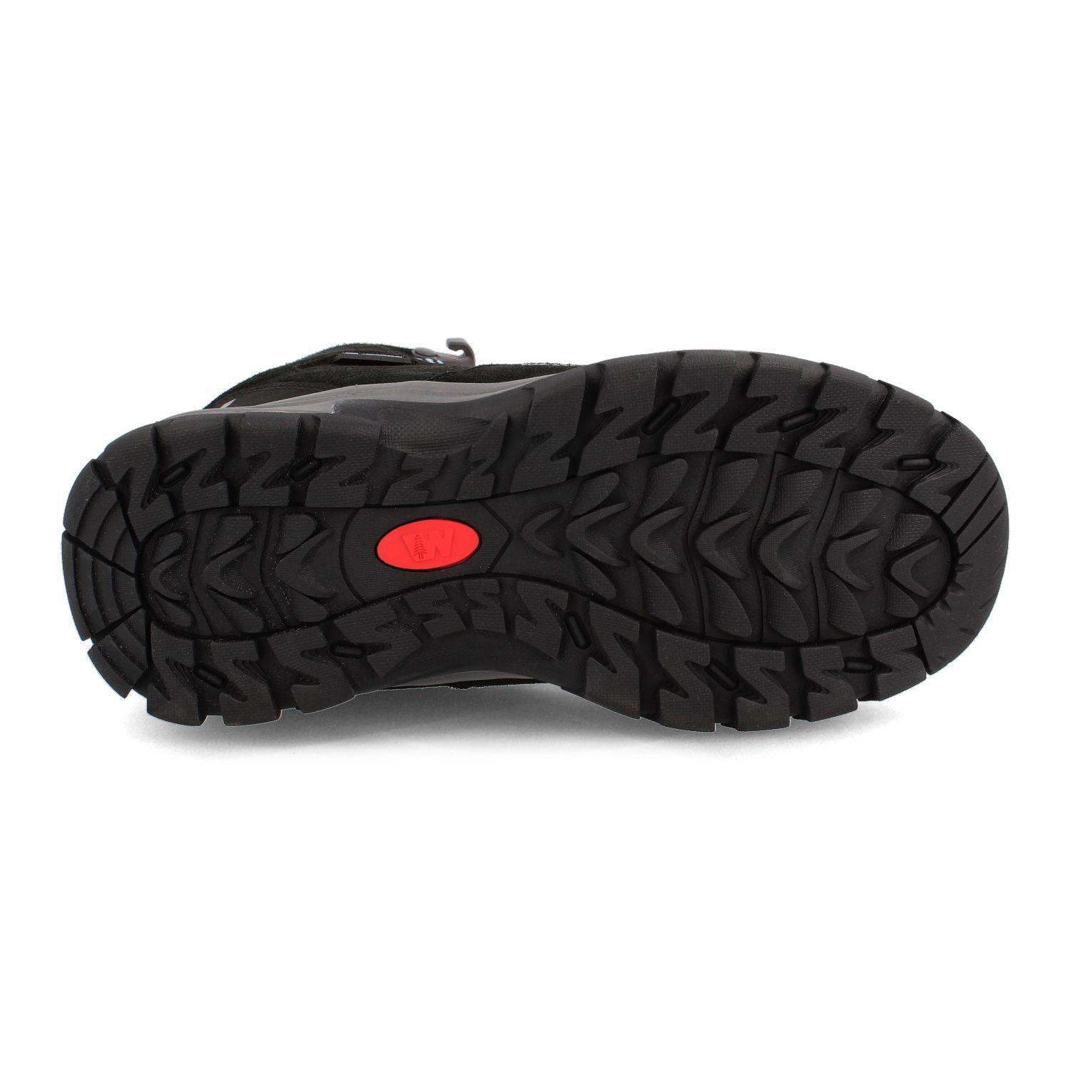 Botín Mujer Weinbrenner Battuta Blanc Hi Negro-4