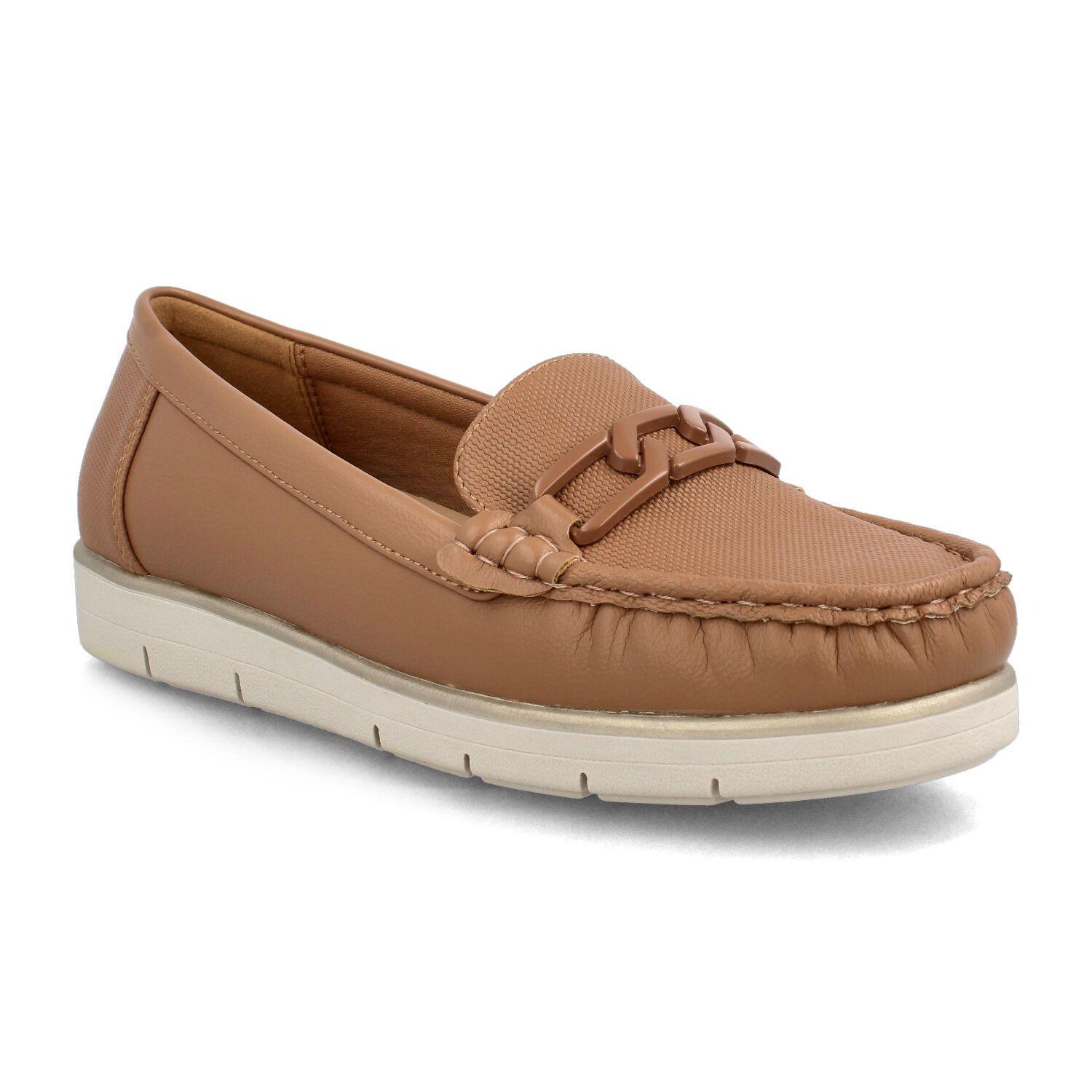 Mocasin Mujer Bata Flipi Camel-1