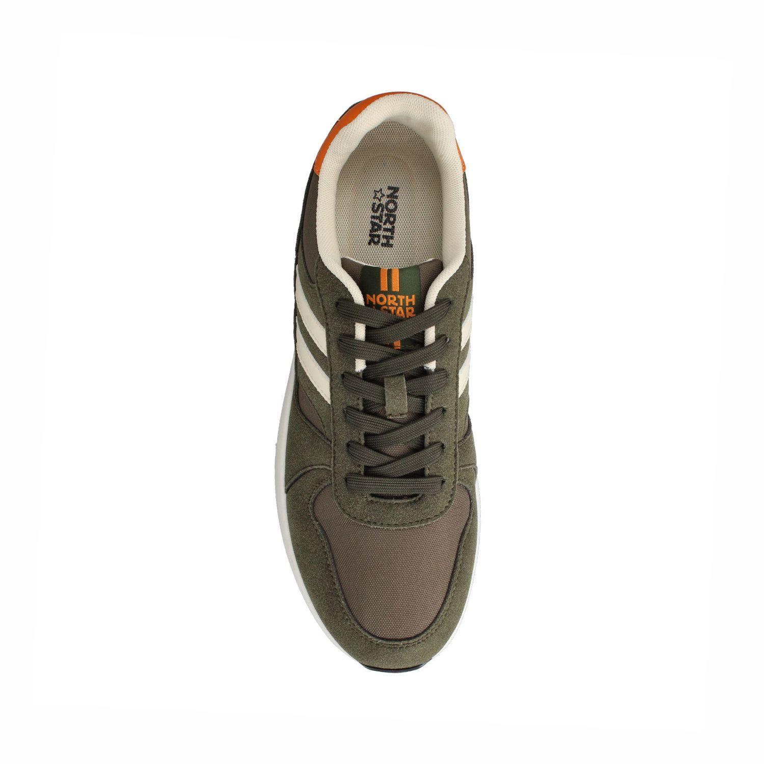 Zapatilla Hombre North Star Spot Verde-3