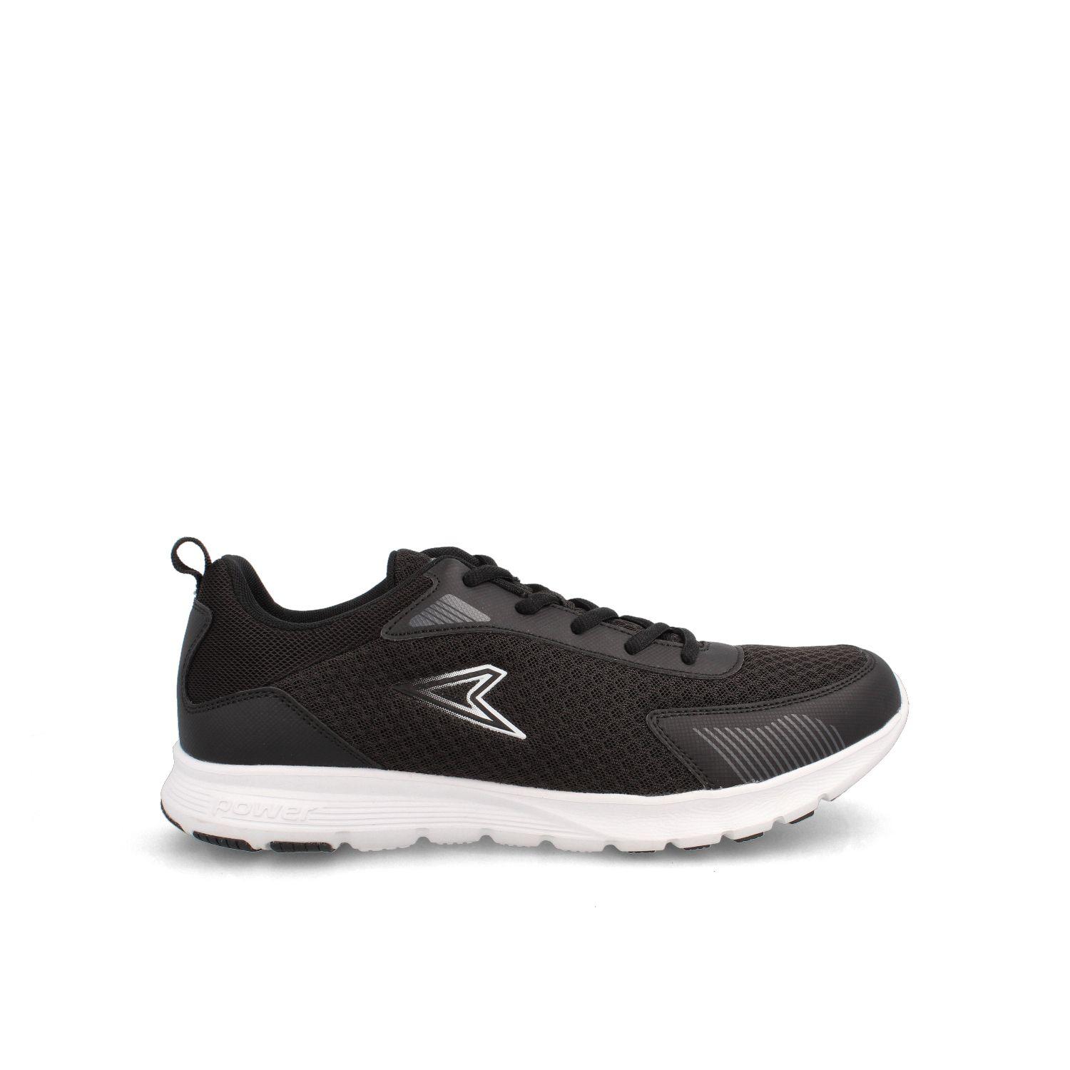 Zapatilla Niño Power Wave Belmonte Negro-Blanco-0