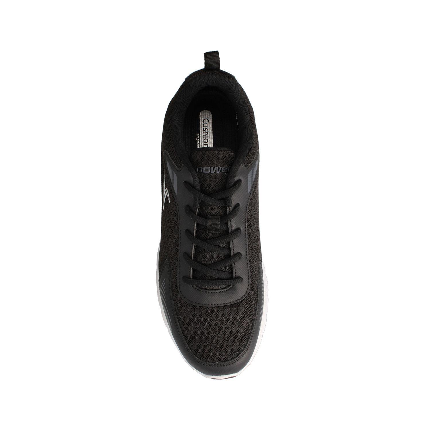 Zapatilla Niño Power Wave Belmonte Negro-Blanco-3