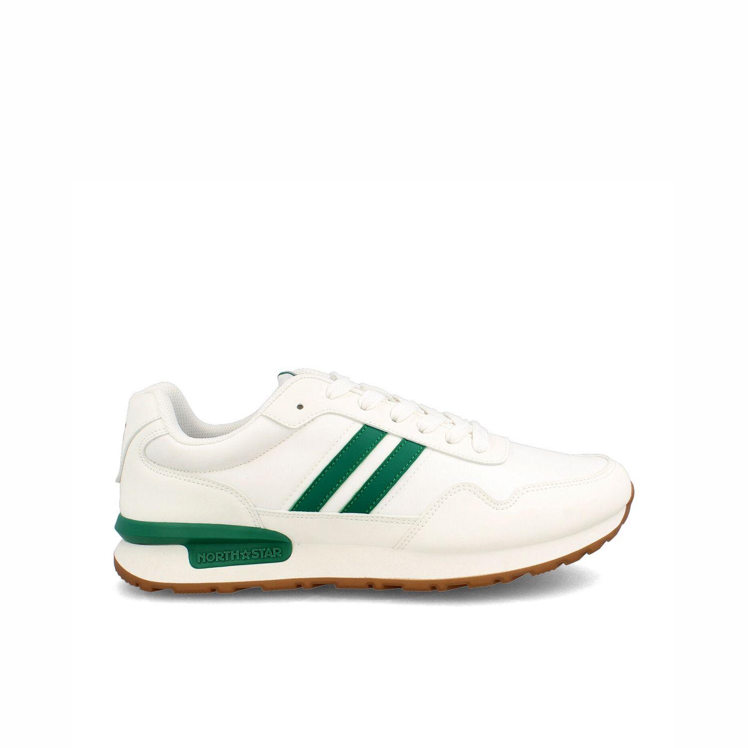 Zapatilla Hombre North Star Abano Blanco-Verde-0
