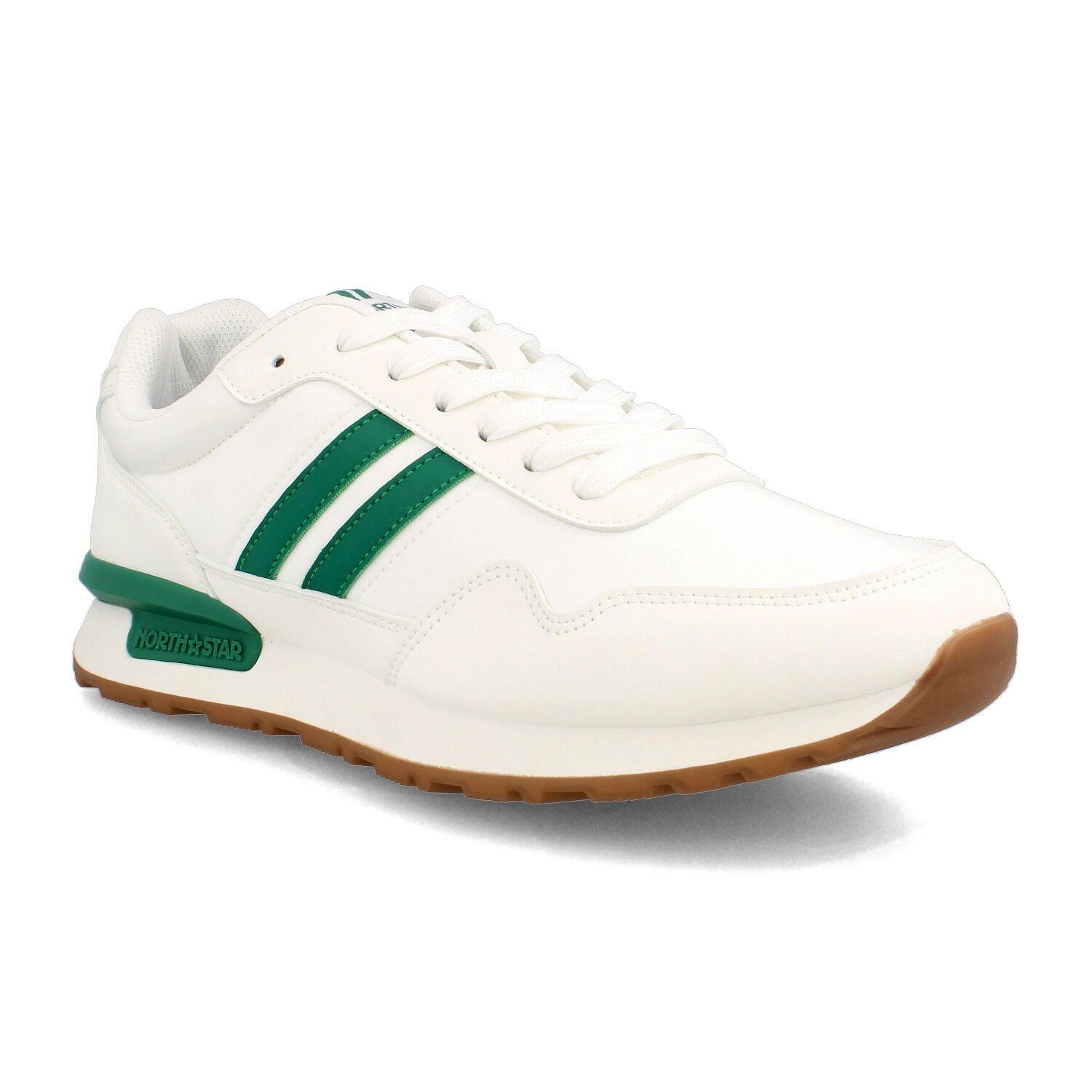 Zapatilla Hombre North Star Abano Blanco-Verde-1