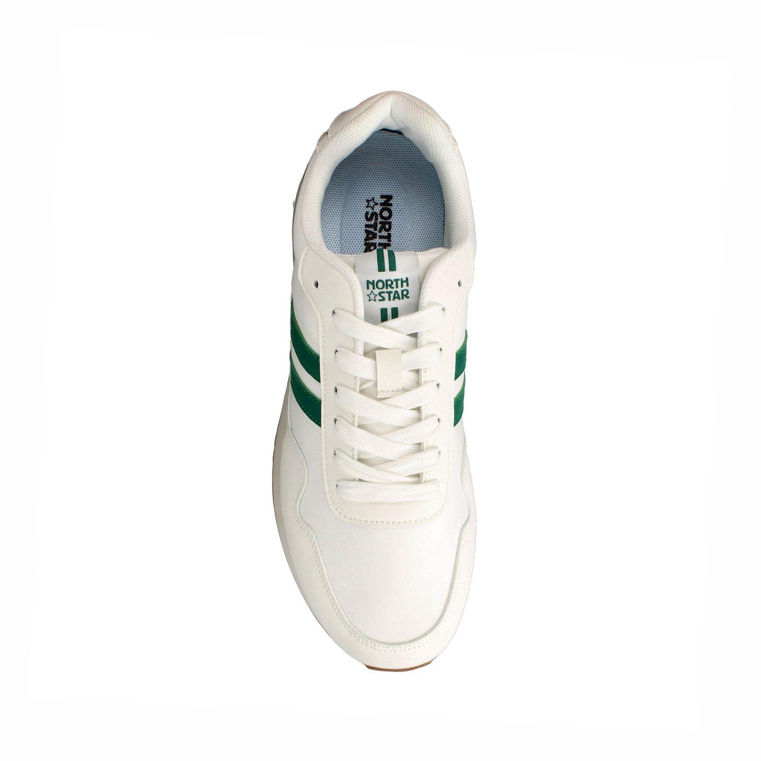 Zapatilla Hombre North Star Abano Blanco-Verde-3