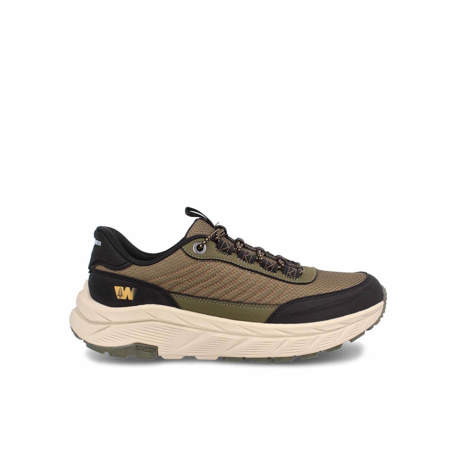 Zapatilla  Hombre Weinbrenner Java Trail Easyslide Oliva-0
