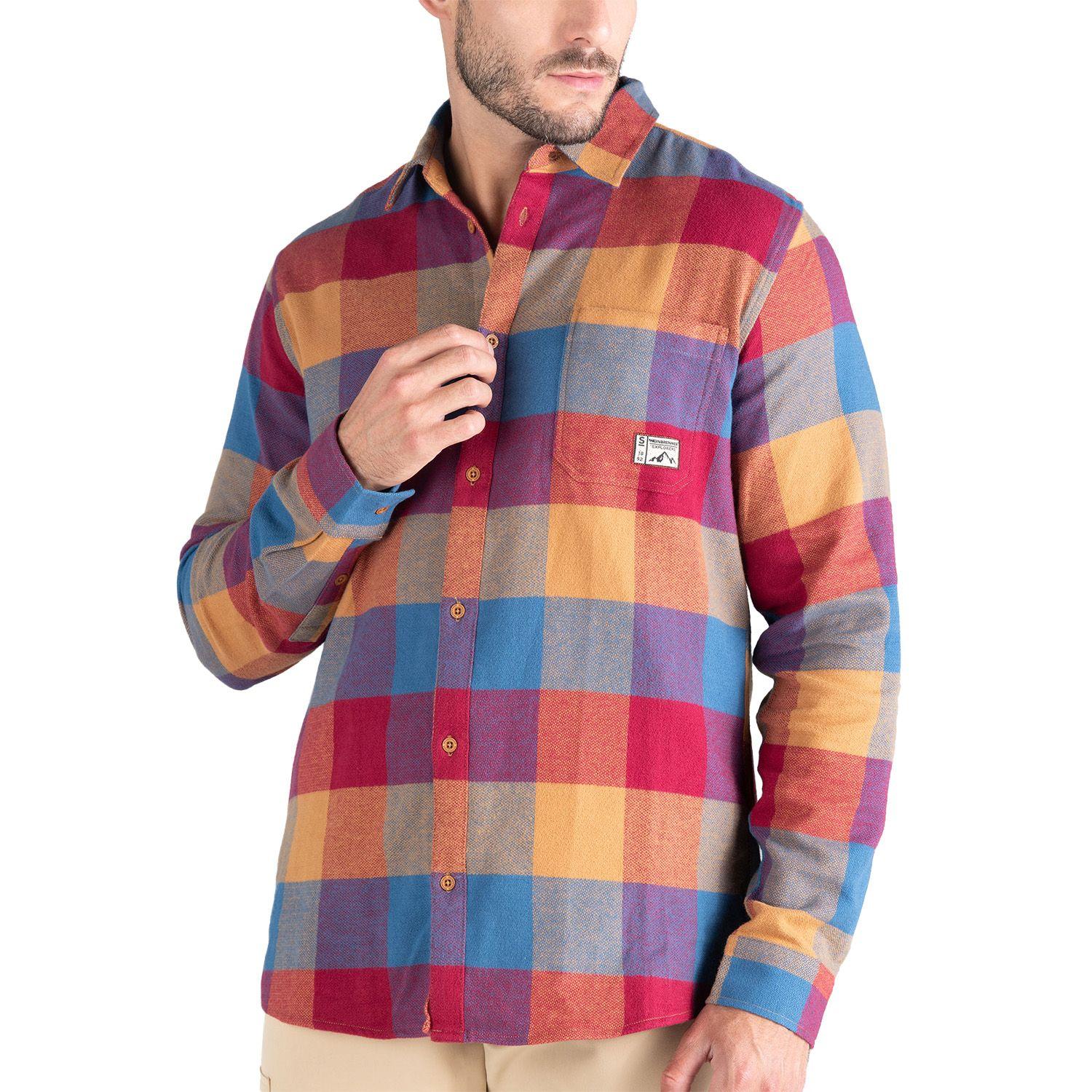 Camisa Hombre Weinbrenner Maloja Azul-2