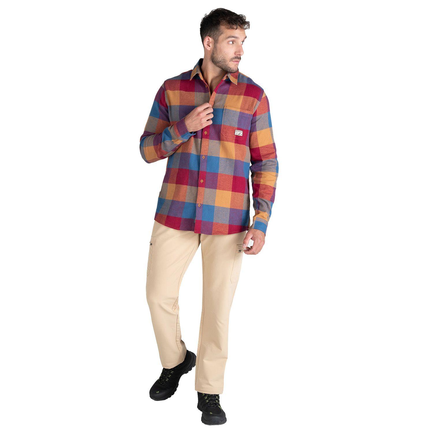 Camisa Hombre Weinbrenner Maloja Azul-3