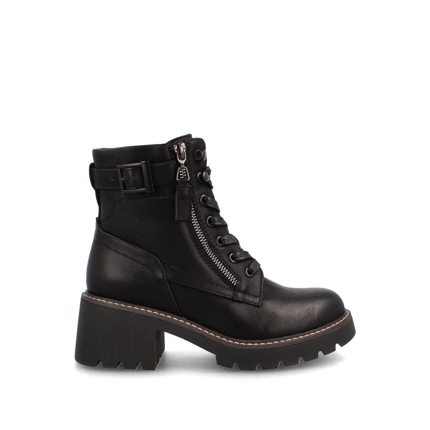 Botín Mujer Bata Roberta Negro-0