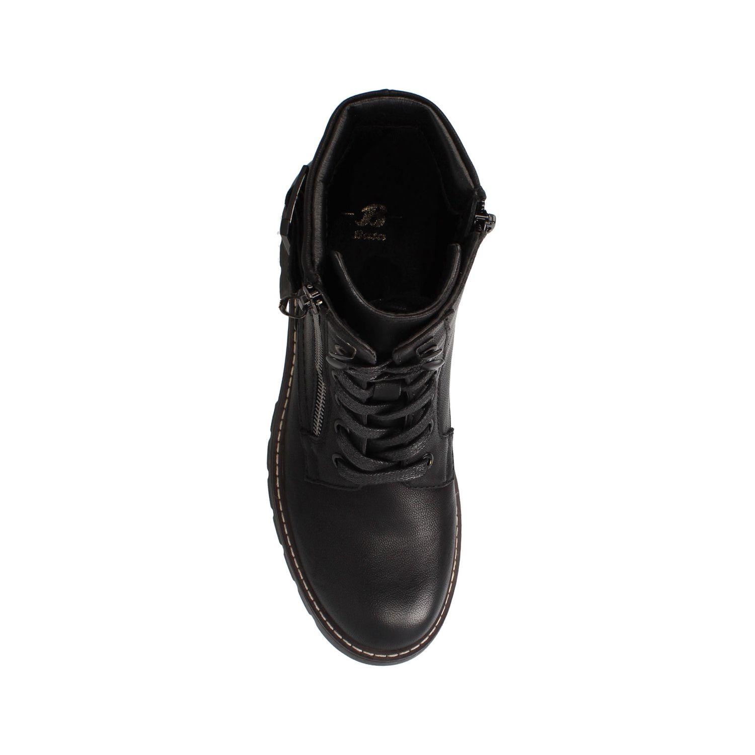 Botín Mujer Bata Roberta Negro-3