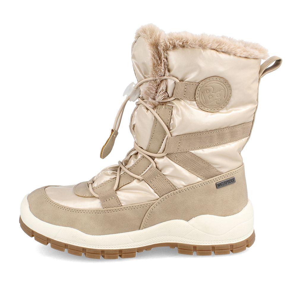 BOTA NIÑA BUBBLEGUMMERS ARGELIA BEIGE 34-38-1