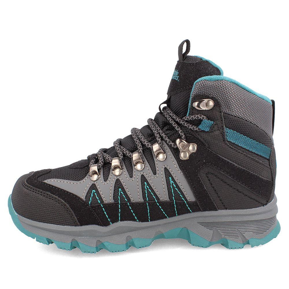 BOTÍN NIÑO BUBBLEGUMMERS CROM NEGRO - VERDE 34-38-1