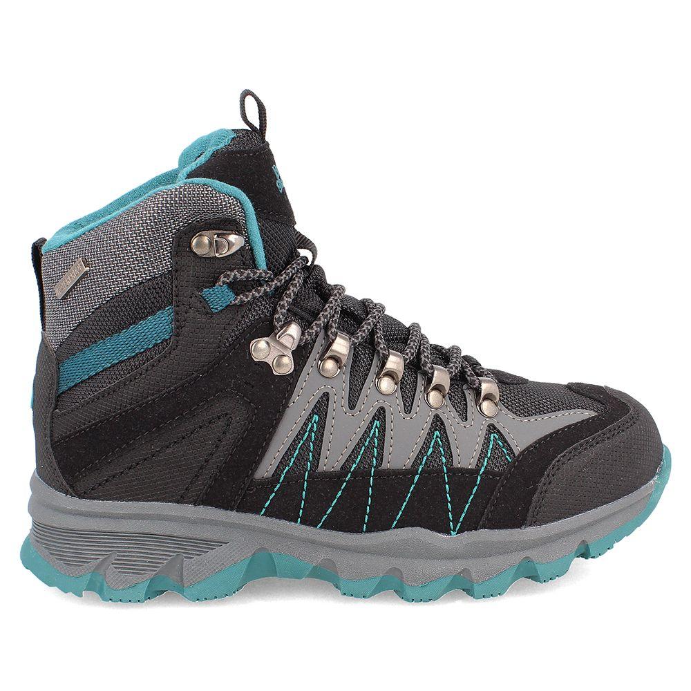 BOTÍN NIÑO BUBBLEGUMMERS CROM NEGRO - VERDE 34-38-4