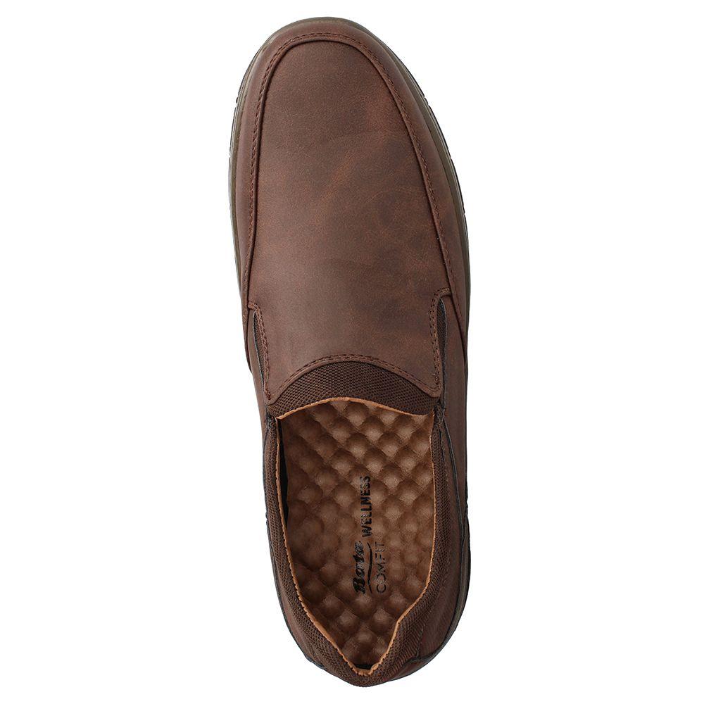 Zapato Hombre Bata Comfit Gardel Café Oscuro-5