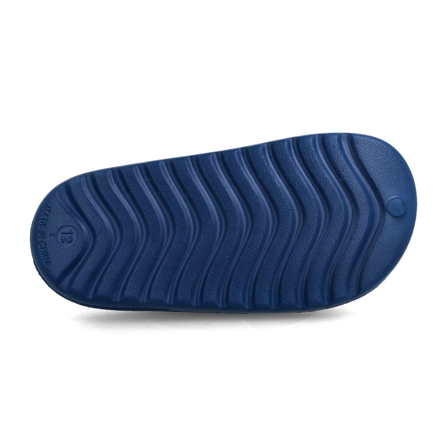 Sandalia  Niño Bubblegummers Fryier Azul Marino-4