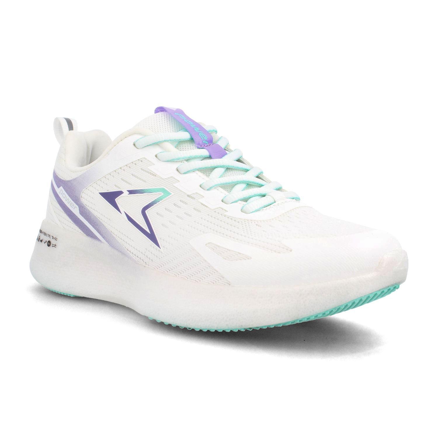 Zapatilla Deportiva Mujer Power Xorise+100 Rn Eros2 Running Blanco-1