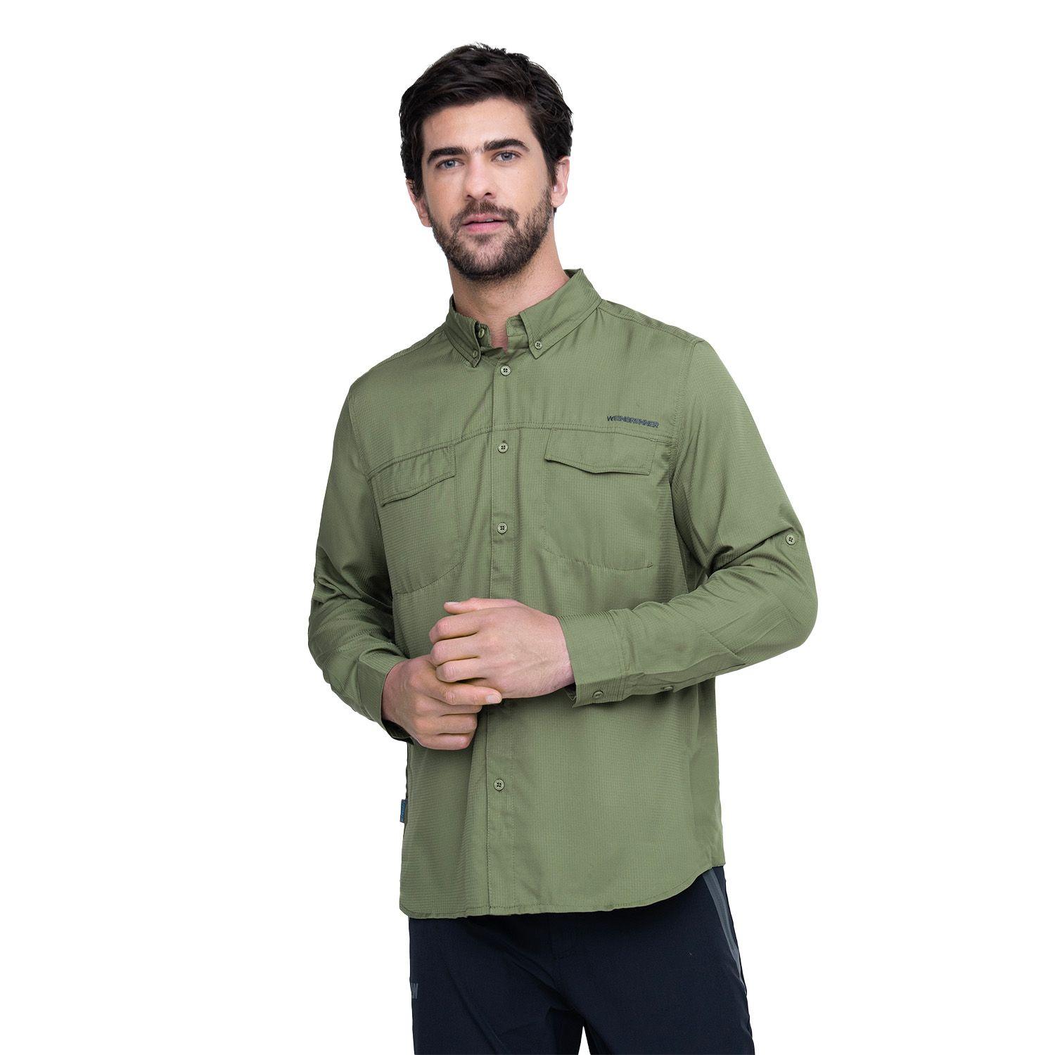 Camisa Hombre Weinbrenner Bund Verde I-0