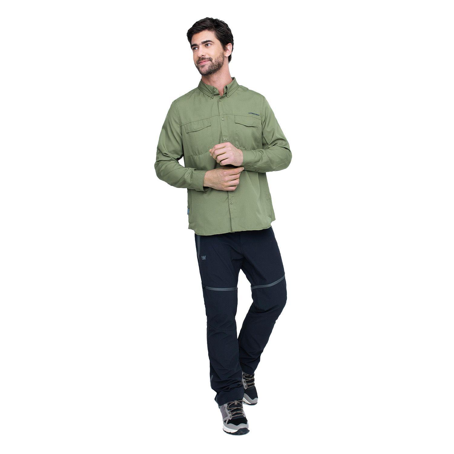Camisa Hombre Weinbrenner Bund Verde I-2