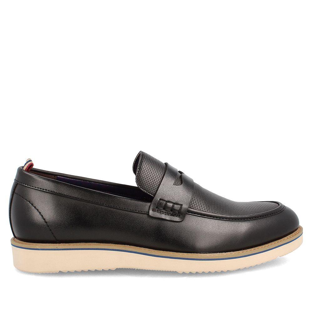 Mocasin Hombre Bata Red Label Juaquin Negro-0