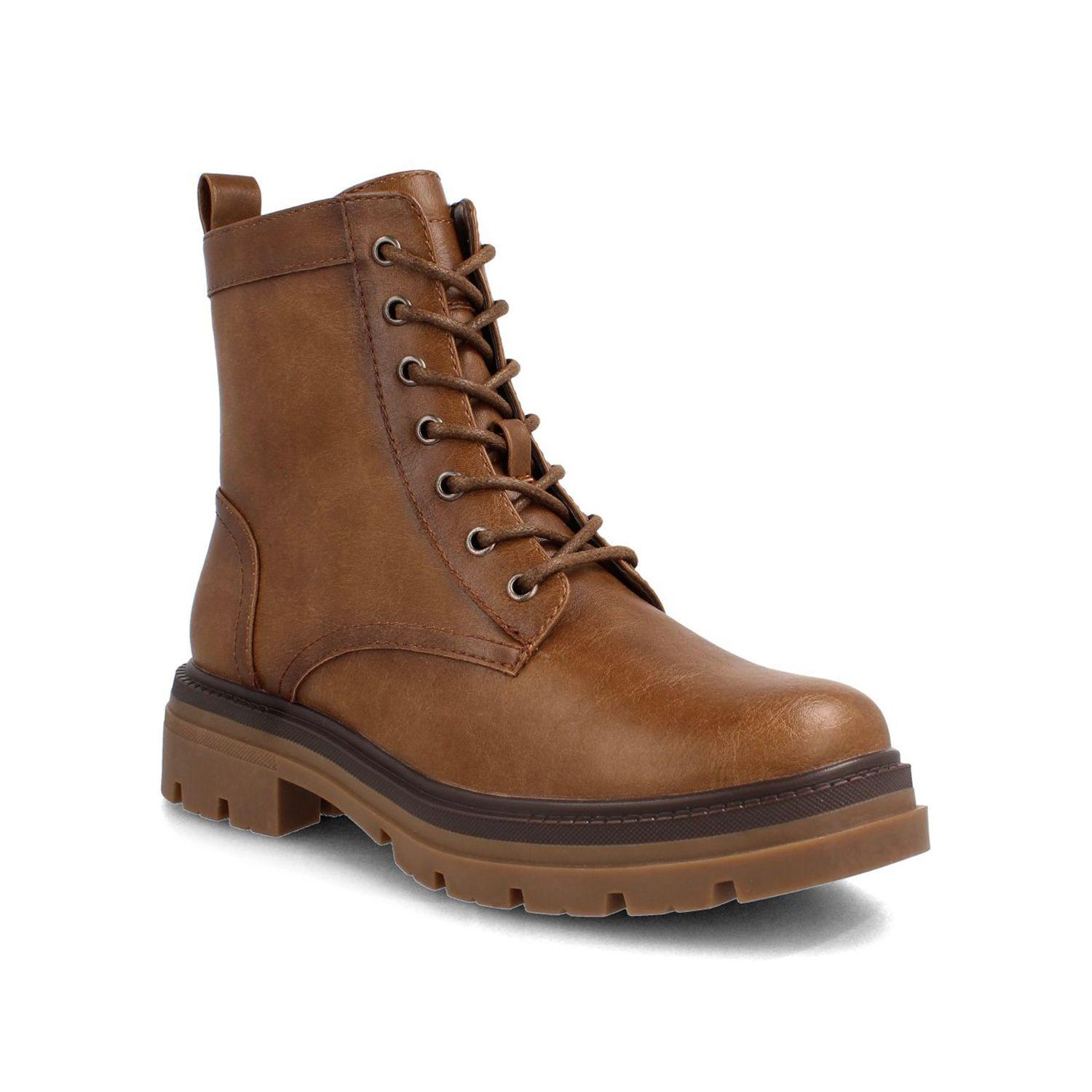 Botín Mujer Bata Xaviera Café-1