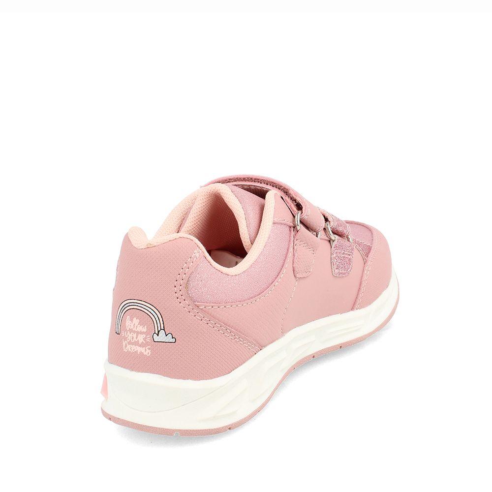 Zapatilla Niña Luces Bubblegummers Aragon Palo Rosa-3