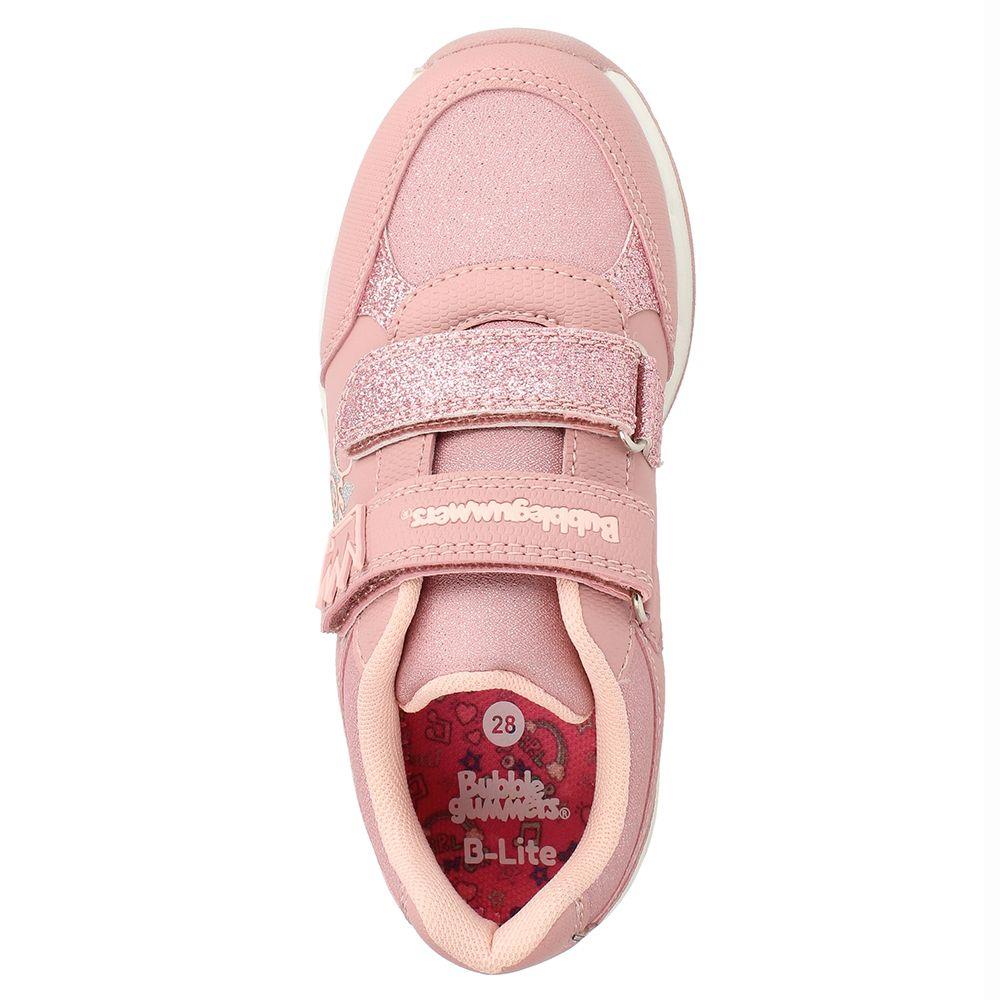 Zapatilla Niña Luces Bubblegummers Aragon Palo Rosa-5
