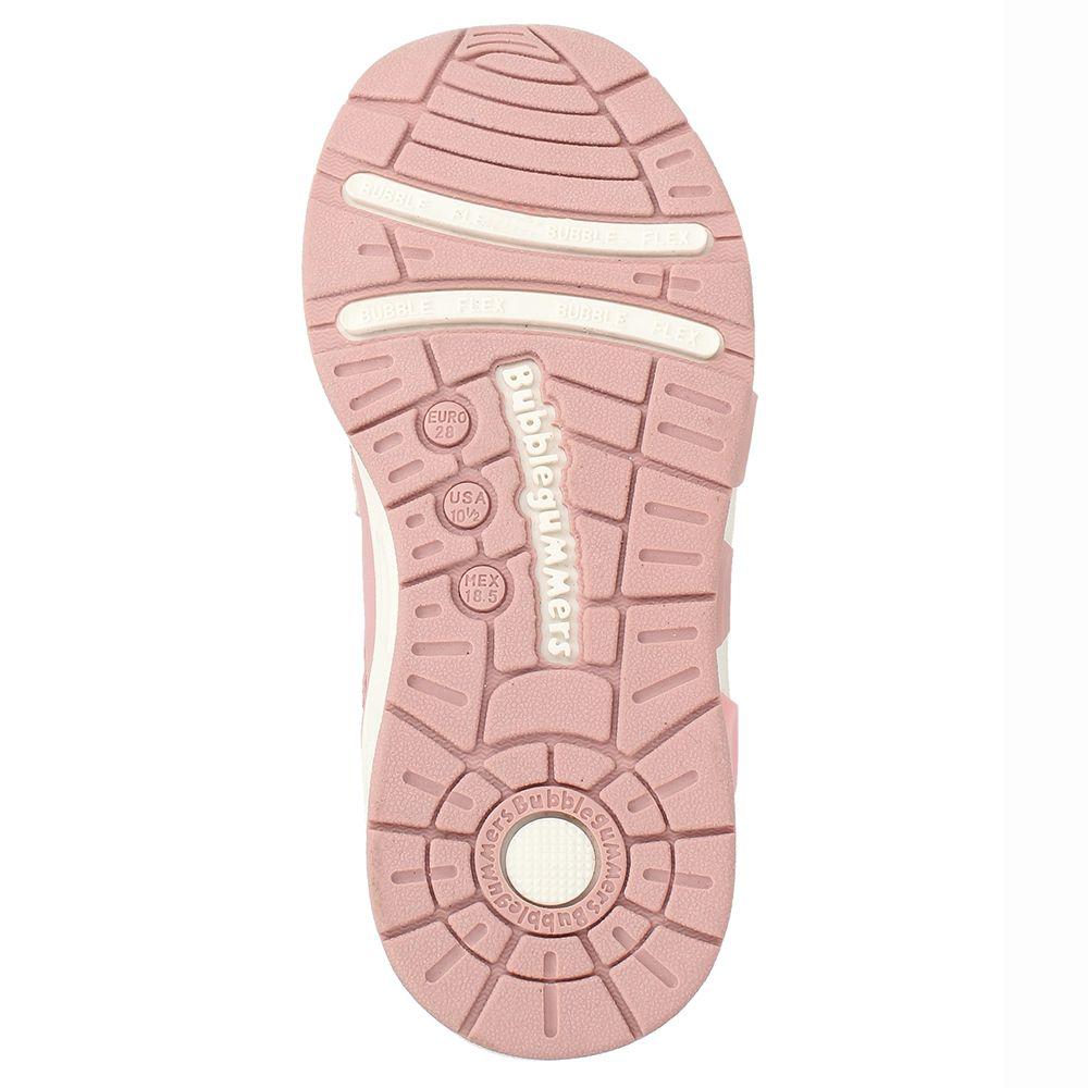 Zapatilla Niña Luces Bubblegummers Aragon Palo Rosa-6